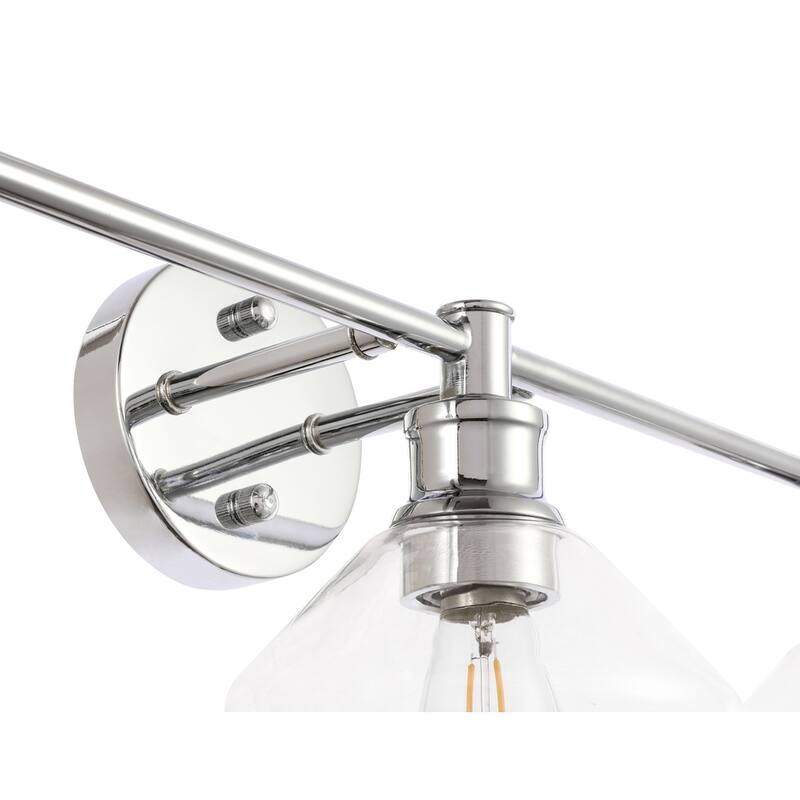 Gerald 3-Light Wall Sconce - 28.1/10.2 - 28.1/10.2
