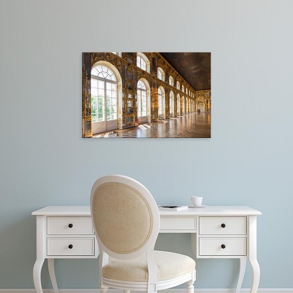 Easy Art Prints Walter Bibikow's 'Catherine Palace Great Hall' Premium Canvas Art