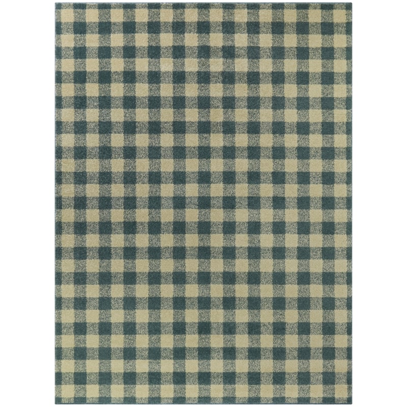 Rogers Gingham Area Rug