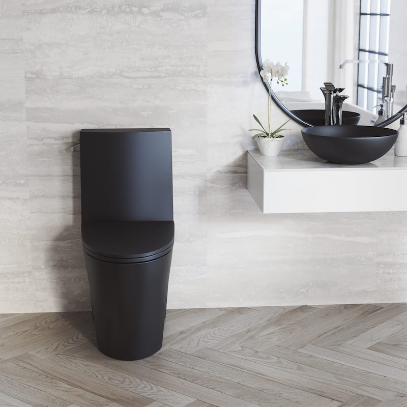 St. Tropez One Piece Elongated Toilet Side Flush