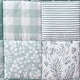 preview thumbnail 3 of 3, The Peanutshell Nursery Crib Bedding Set for Baby Girls and Boys, Sage, 3 Pieces