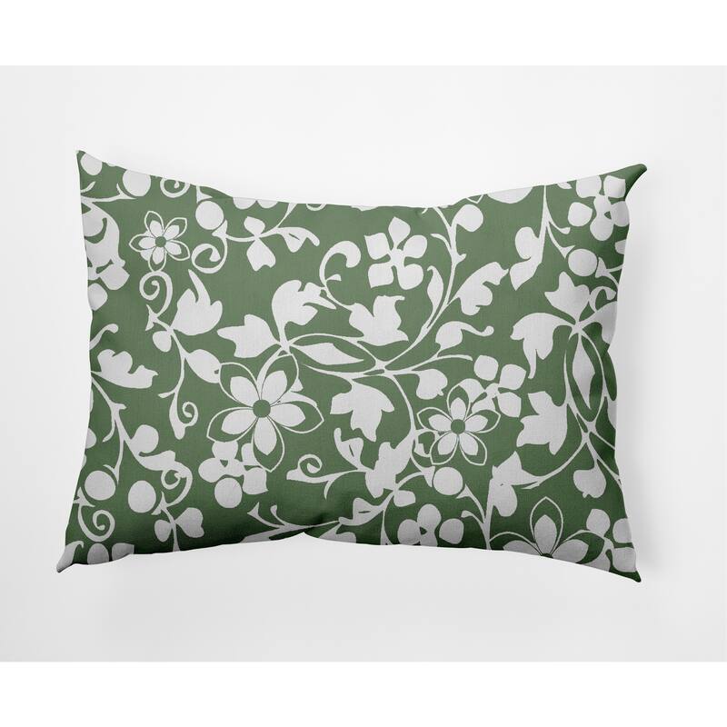 Evelyn Decorative Throw Pillow - Sage - 14" x 20"