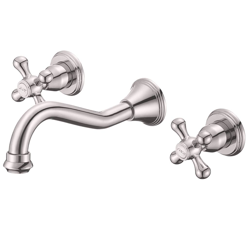 Miseno ML-NBF-W03 Ria 2.2 GPM Wall Mounted Widespread Bathroom Faucet