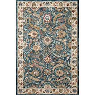Alexander Home Madeline 100% Wool Hand-Hooked Heritage Area Rug