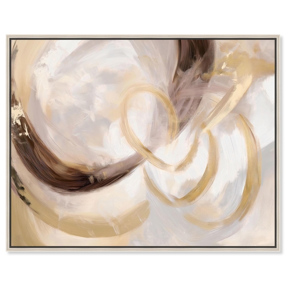 Dreamy Swirls III Canvas by Art Remedy