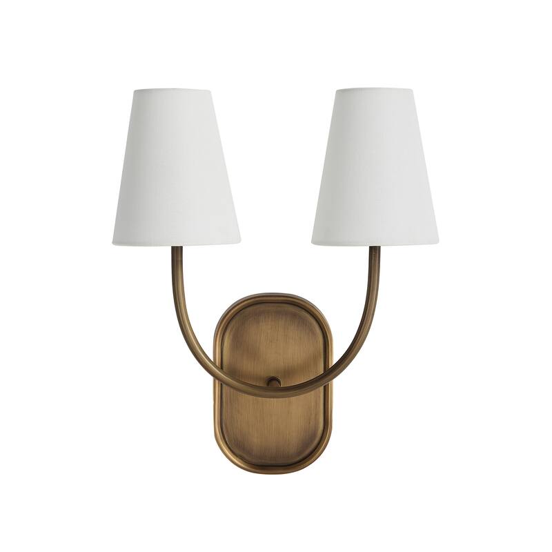 Maddie 15.5" Height Wall Sconce, Yellow - 12 x 15.5 x 5.75