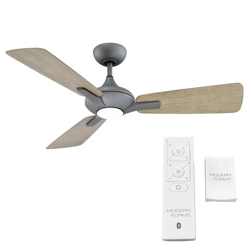 Mykonos 52 Inch 3-Blade Smart Fan with 6-Speed DC Motor and LED Light