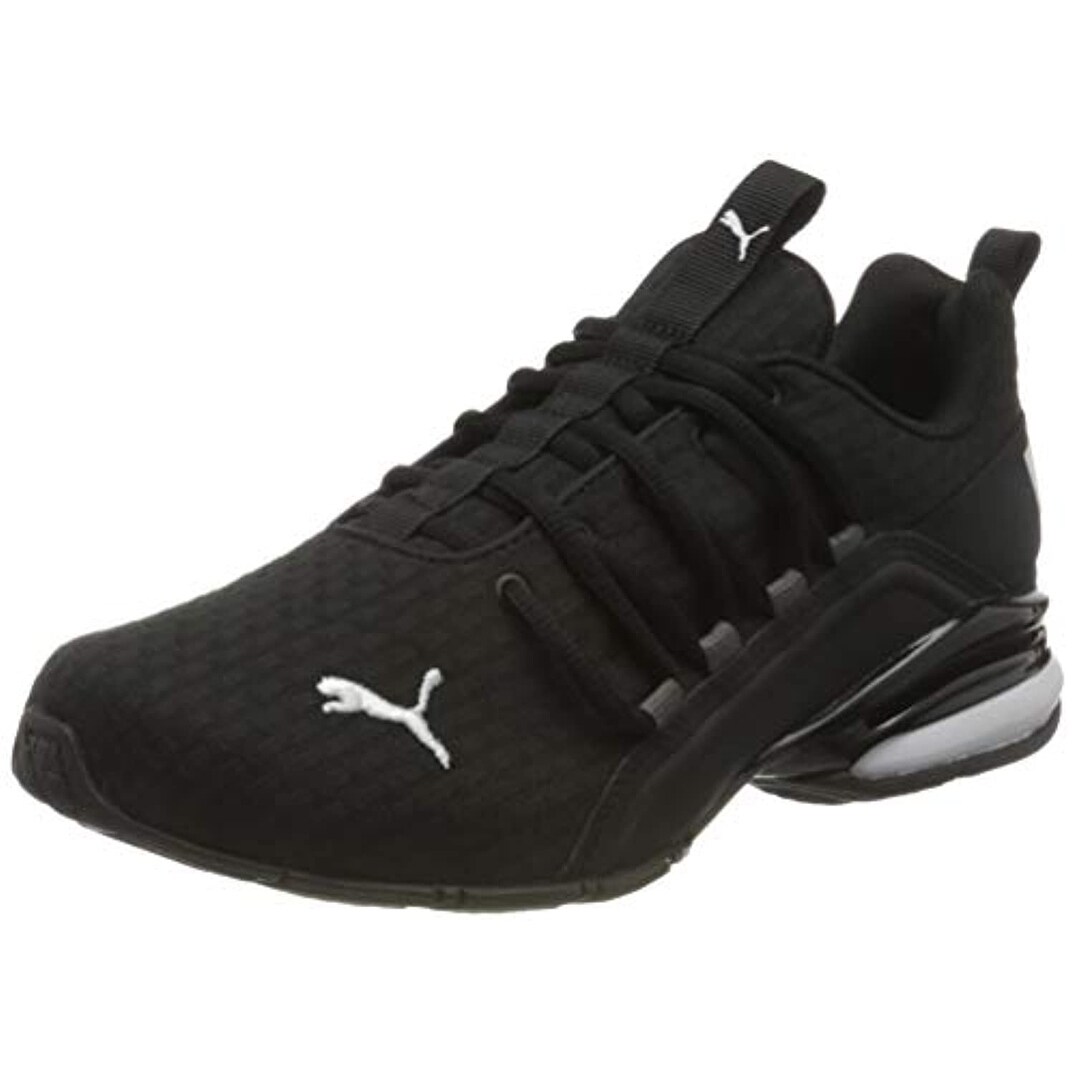 black and white pumas men's