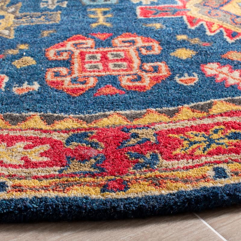 SAFAVIEH Handmade Heritage Charleston Traditional Oriental Wool Rug