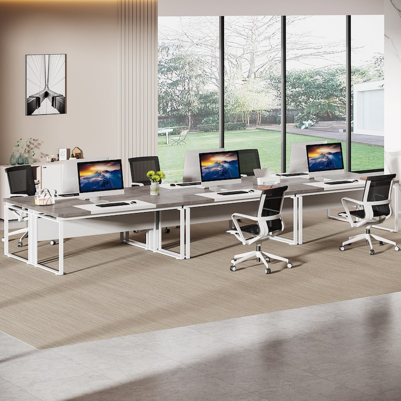 63 Inch Computer Desk Home Office Desk for Workstation (Only Table)