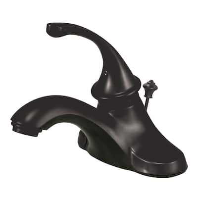 Kingston Brass Georgian Centerset Bathroom Faucet with Pop-Up Drain