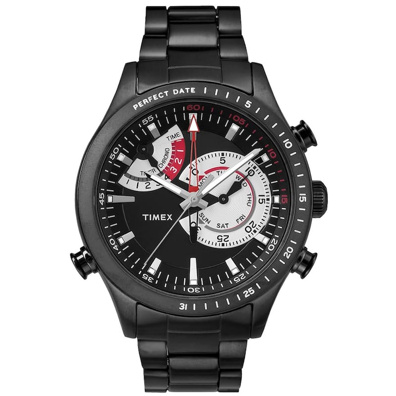 Timex Men's Intelligent Black Dial Watch - TW2P72800 - 6 (36)