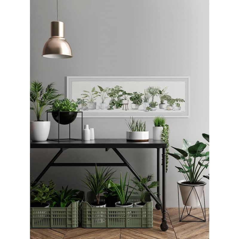 Modern Greenery Wall Art Print