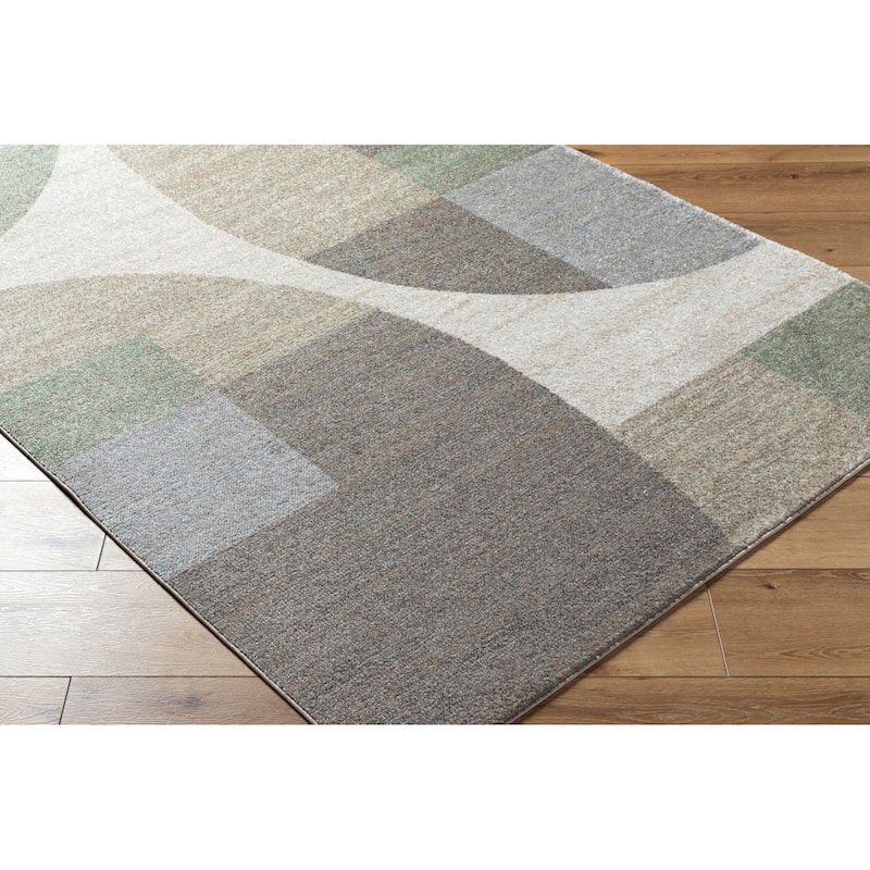 Livabliss Scandinavian Hyde Park Geometric Area Rug