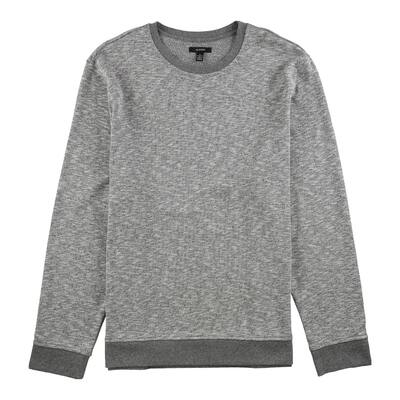 Alfani Mens Star Slub Sweatshirt, Grey, Large