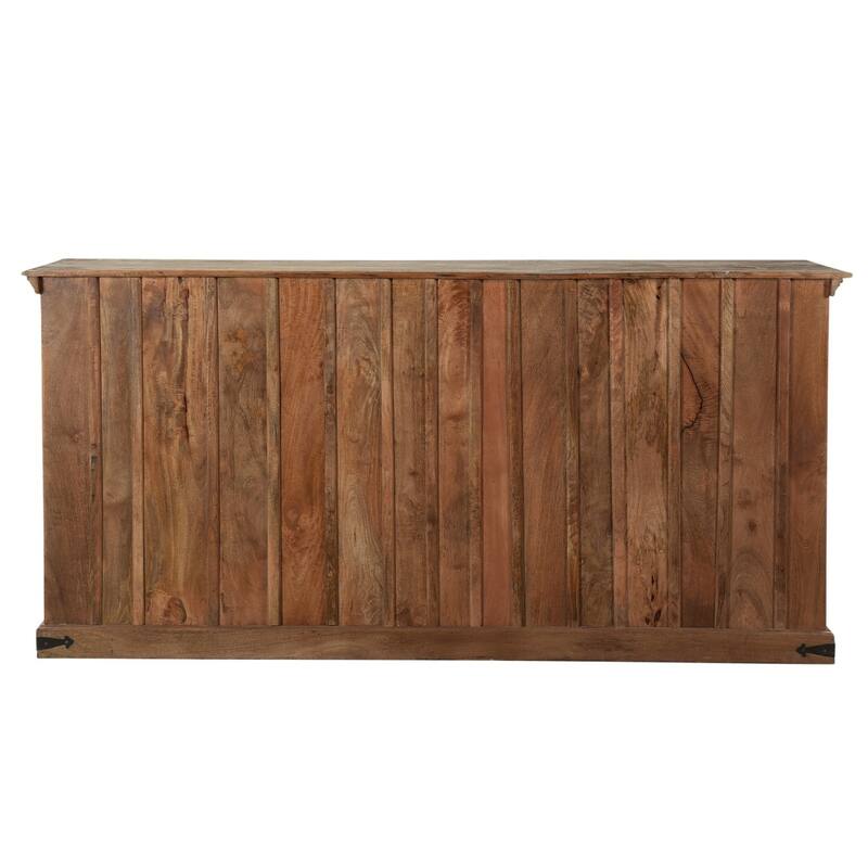 Timbergirl Solid Wood Sideboard Buffet with 4 Doors - 89
