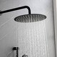 preview thumbnail 5 of 18, Wall Mounted Shower System With Hand Shower Faucet With Body Jets 12 Inch Rainfall Shower Head Kit Tirm With Rough-In Valve