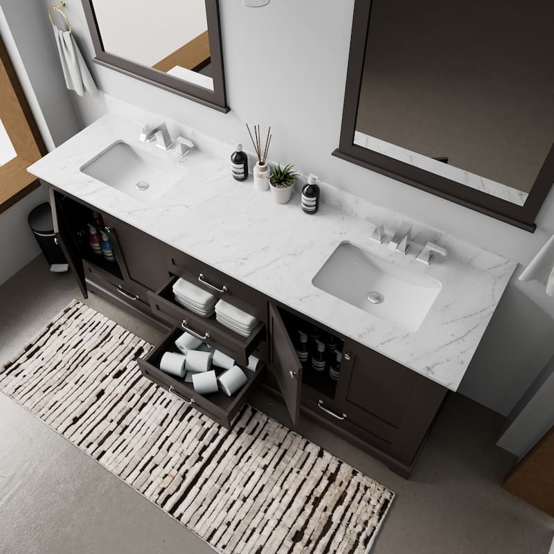 Dukes Bath Vanity No Top and Mirror