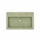 preview thumbnail 40 of 84, 30" NativeStone Trough Drop-in Rectangular Bathroom Sink - 30x19x5.5