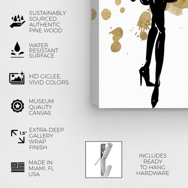 Oliver Gal 'Runway Gal French Perfume' Fashion and Glam Wall Art