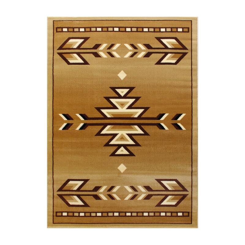 Multipurpose Southwestern Style Patterned Indoor Area Rug