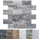preview thumbnail 1 of 15, Art3d Peel and Stick Backsplash Tile for Kitchen Backplash, Bathroom Vanities, Fireplace Decor,10 Sheets light grey