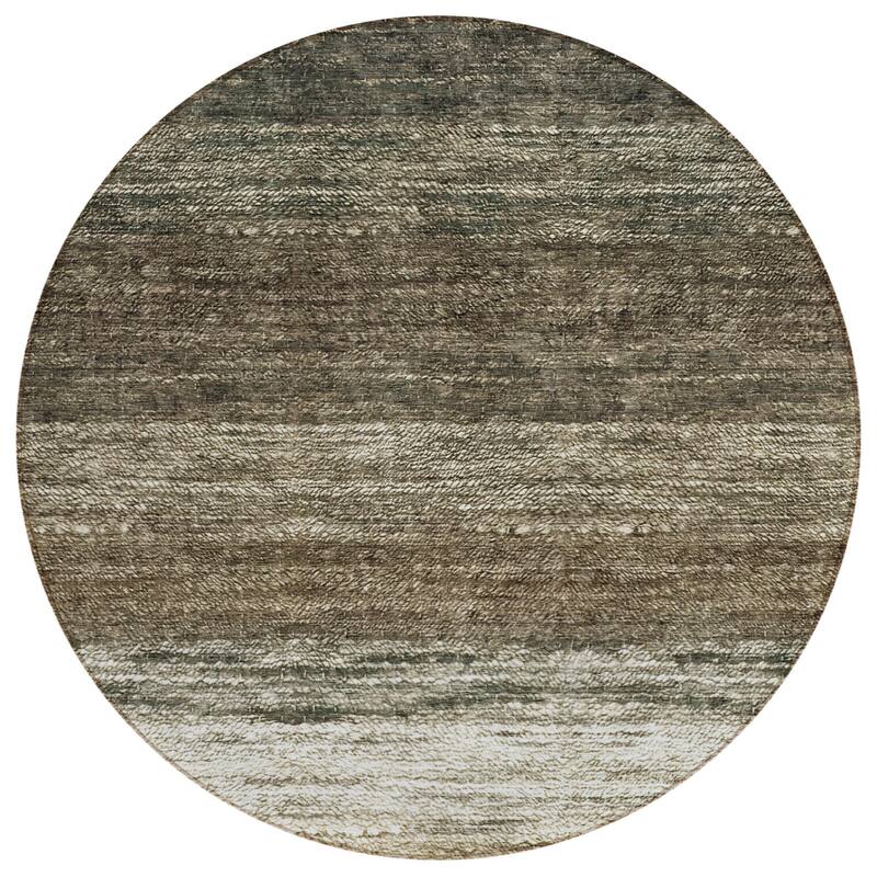 HomeRoots Ombre Transitional Rectangle Outdoor Rug