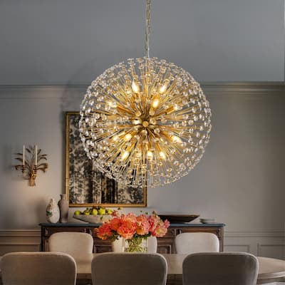 Kibly Modern Firework Crystal Chandelier Sputnik Pendant Lighting