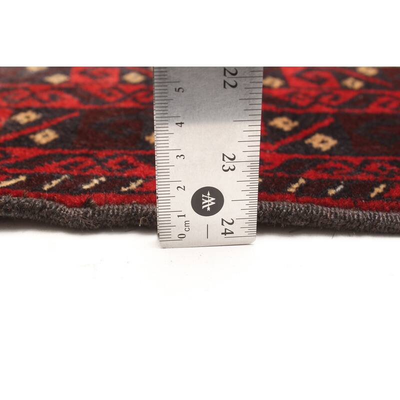 ECARPETGALLERY Hand-knotted Teimani Beige Wool Rug - 3'1 x 4'7