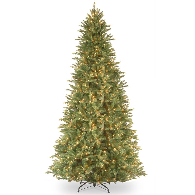 National Tree Company 6.5 ft. Pre-lit Realistic Artificial Slim Fir Tree