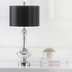 preview thumbnail 4 of 5, SAFAVIEH Lighting 26-inch Mercury Crackle Glass Table Lamp (Set of 2)