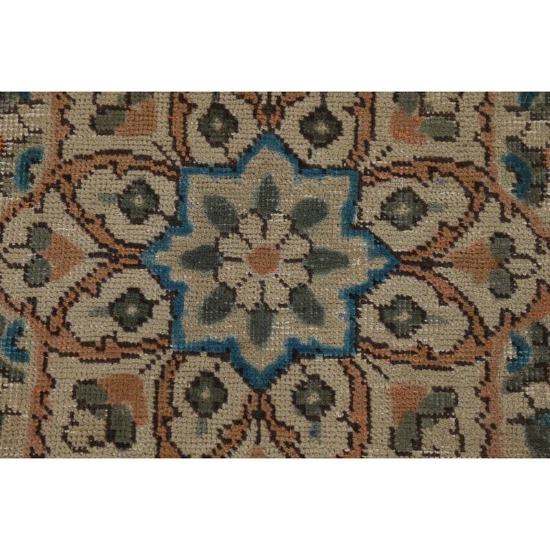 Tabriz Vintage Persian Area Rug Handmade Oriental Wool Carpet - 8'2" x 11'3"