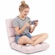 preview thumbnail 67 of 67, Costway Adjustable 14-Position Floor Chair Folding Lazy Gaming Sofa