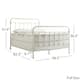 Giselle Victorian Iron Metal Bed by iNSPIRE Q Classic