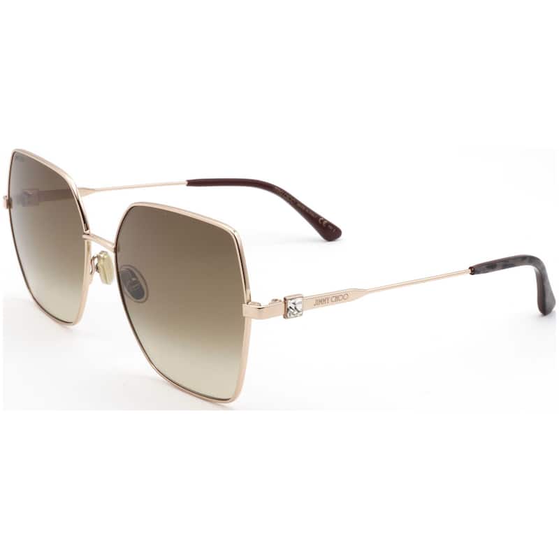 Jimmy Choo Women's Reyes 59mm Gold Sunglasses REYES-S-DDB-59