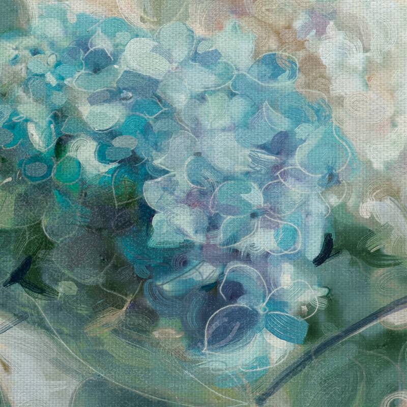 Hydrangeas by Studio Arts Canvas Art Print