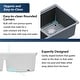 preview thumbnail 3 of 14, Karran QUWS-880 Undermount 32-1/2 in. Double Equal 50/50 Bowl Workstation Kitchen Sink