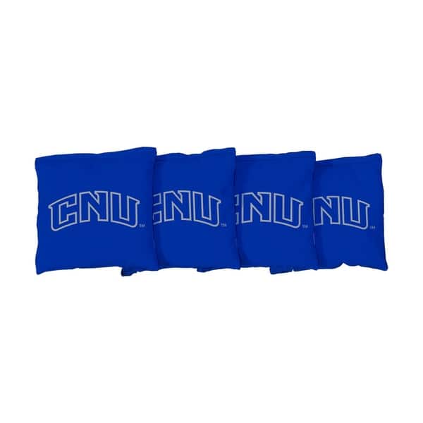 slide 2 of 3, Christopher Newport Captains Blue Cornhole Bags All-Weather Resin Filled