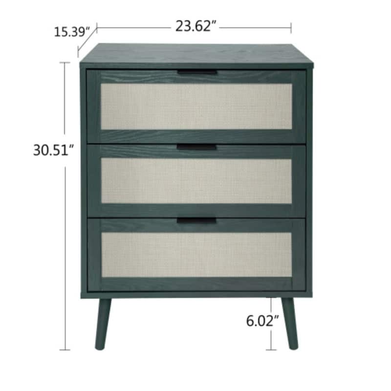 3 Drawer Cabinet, Suitable for bedroom, living room, study