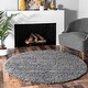 preview thumbnail 23 of 58, nuLOOM Plush Shag Area Rug 8' x 10' Oval - Grey