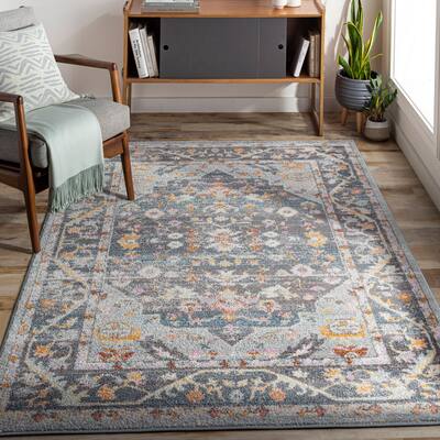 Bahram Traditional Medallion Area Rug