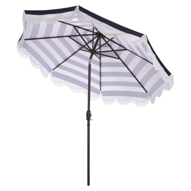 SAFAVIEH Outdoor Living Lucerna 9ft Crank Umbrella