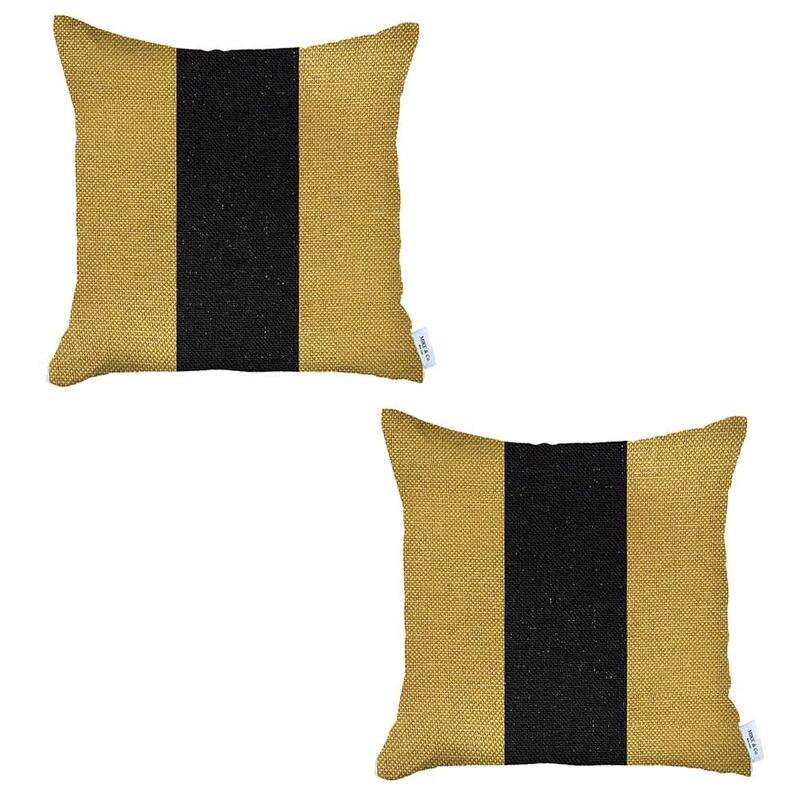 Boho-Chic Decorative Houndstooth Jacquard Pillow Covers 2 PCS