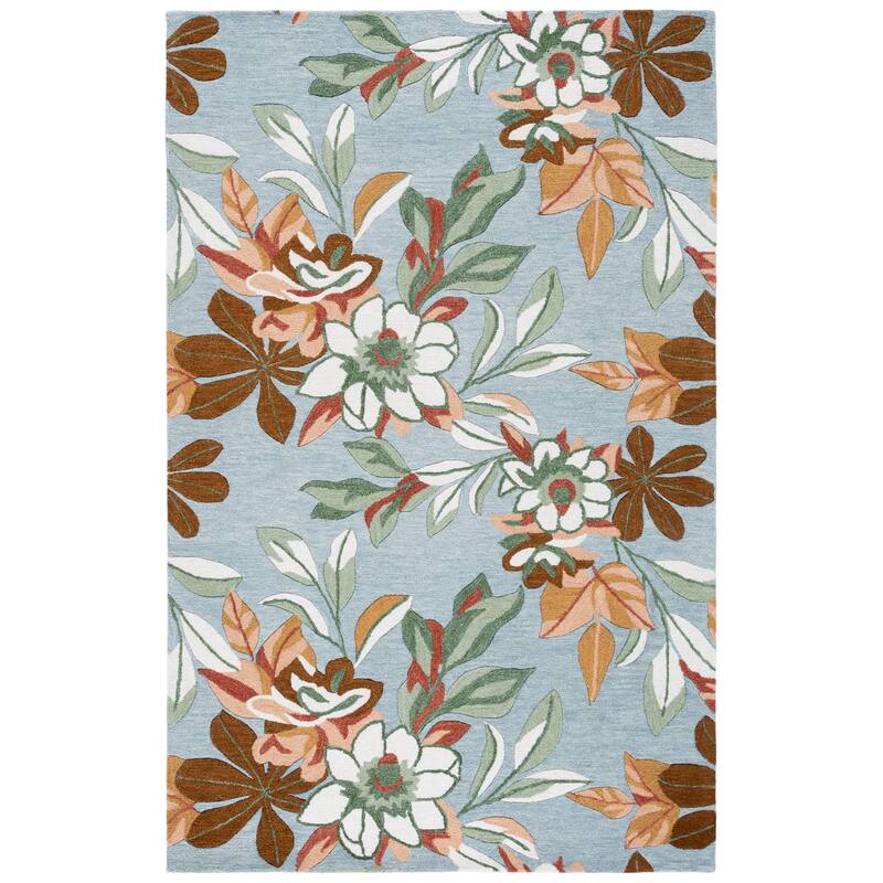SAFAVIEH Handmade Jardin Annaros Floral Wool Rug