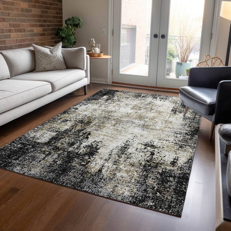 Machine Washable Indoor/ Outdoor Chantille Rug