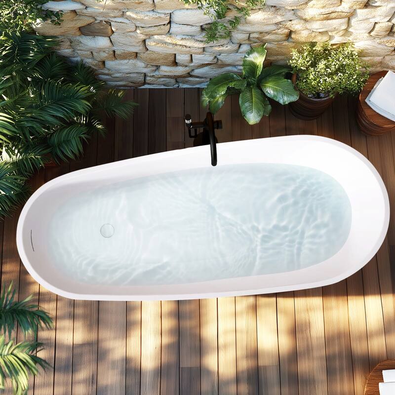 Lahore Freestanding Acrylic Soaking Bathtub