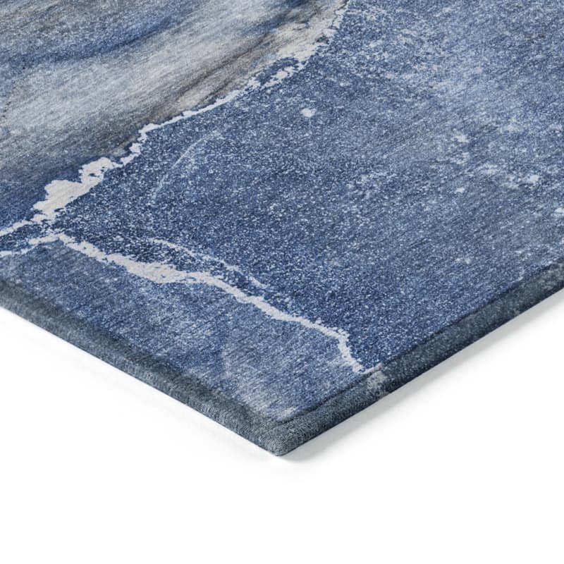 Fami Artistic Abstract Weather Resistant Versatile Elegance Outdoor Rug