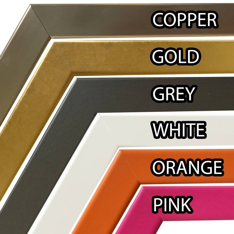 Designart "Flower Shower III" Farmhouse Framed Art Print