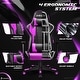 preview thumbnail 27 of 61, Homall Ergonomic Faux Leather Adjustable Swivel Office Gaming Chair
