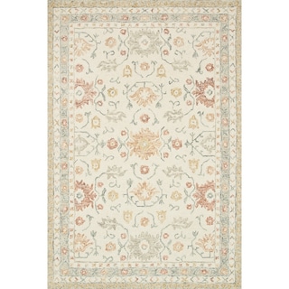 Alexander Home Annabelle Sunrise Hand-Hooked Traditional Wool Rug